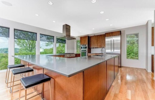 Morgantown House | Modern Luxury steps 0.4 mi from Stadium