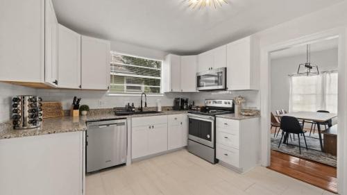 South Seminole Heights House | Modern Moroccan Villa w/Firepit, BBQ + Game Room!