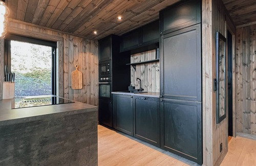Gol Municipality Cabin | Modern Mountain Cabin - Outdoor Hot Tub - 8 Beds
