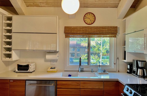 Mammoth Lakes Condo | Modern Mountain Get-Away-Wildflower 1 BR + Loft/2 BA Condo