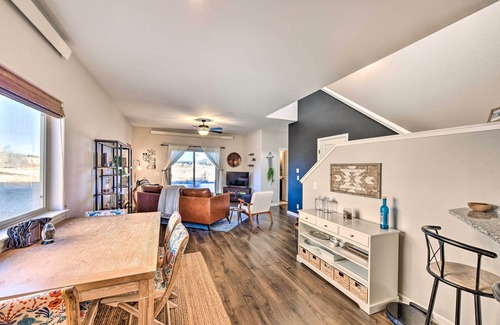 Poncha Springs House | Modern Poncha Springs Townhome w/Mtn Views!