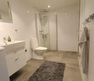 Floda Apartment | Modern, private & fully equipped for 3 & 2 children, near forest, with kitchen washer, pets friendly