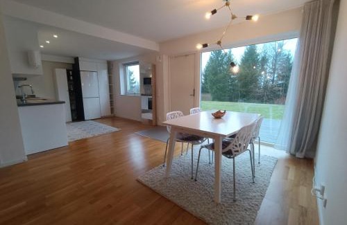 Floda Apartment | Modern, private & fully equipped for 3 & 2 children, near forest, with kitchen washer, pets friendly