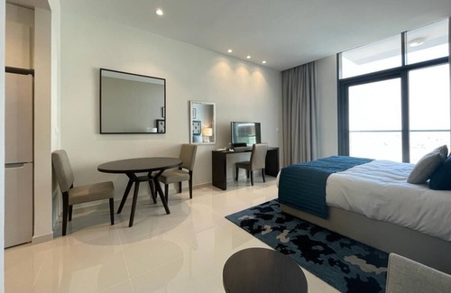 Dubai World Central Apartment | Modern Studio - Damac Celestia -Dubai South - Ezytrac Vacation Homes