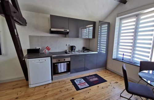 Moutier-Malcard Apartment | Modern styled penthouse apartment on an old Mill site in the Creuse
