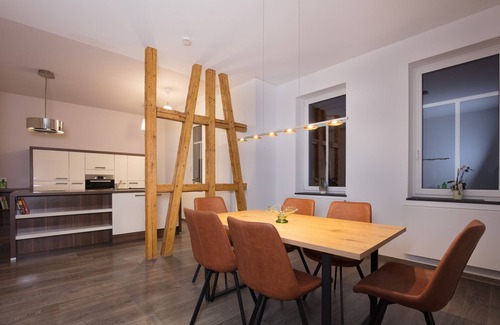 Lauscha Apartment | Modern vacation apartment in Lauscha, near Rennsteig and the Silbersattel ski arena.