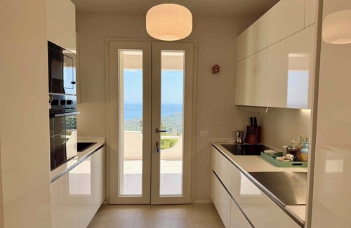 Eden Rock Villa | Modern villa in a quiet position with amazing sea view, near famous beaches