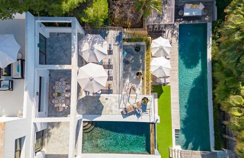 Sant Antoni de Portmany Villa | Modern Villa with Seaviws Sleeps 14