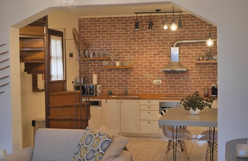 Exo Lakkonia House | Modern Village House - Crete