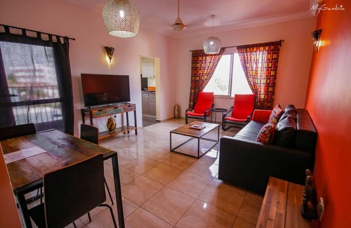 Brusubi Apartment | Modern Well run Apartments with pool, walking distance to the beach
