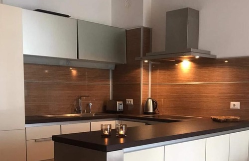 Gonte Apartment | Modernly furnished 1 room studio apartment with balcony, pool and lake access