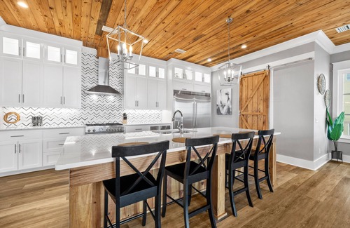 Mexico Beach House | Mojo Risin: Massive Beachfront MB Home- Amazing Outdoor Space & Pool, Sleeps 21