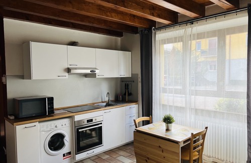 Bergamo Apartment | Moody Flat in Bergamo City & Orio Airport