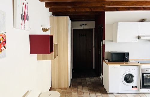 Bergamo Apartment | Moody Flat in Bergamo City & Orio Airport