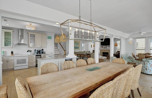 North Topsail Beach House | Moondance | Oceanfront | Private Heated Pool & Hot Tub