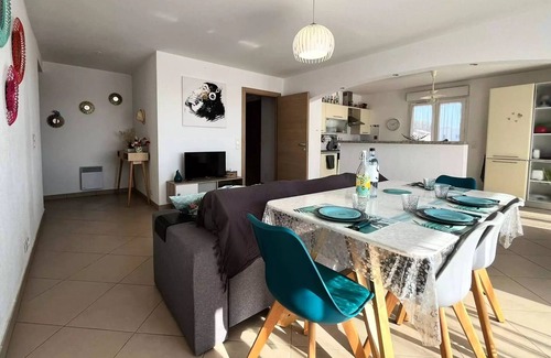 Moriani-Plage Apartment | MORIANI Centre Bright T3 in der Nähe des Meeres und der Geschäfte