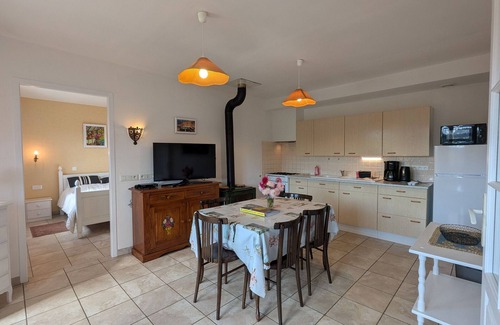 Le Tholy Apartment | Mountain cottage with fireplace, wifi, and lovely grounds