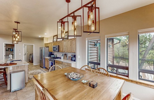 Torreon House | Mountain home w/deck, bbq grill, yard - close to lake, golf, trails, & town
