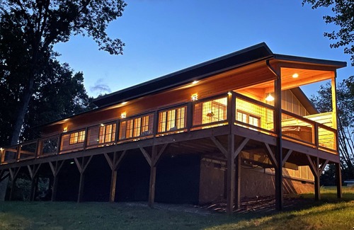 Candler Cabin | Mountain modern cabin with farm tour experience