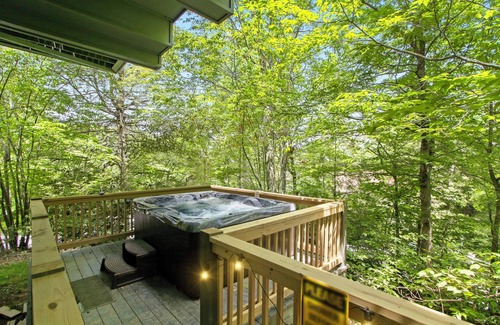 Sugar Mountain Cabin | Mountain View 3BDR w/Hot Tub Plus Game Loft And Deck