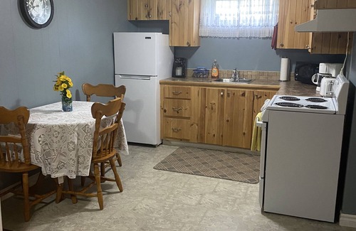 Cheticamp Apartment | Mountain View Basement Apartment, located in the gorgeous village of Cheticamp.