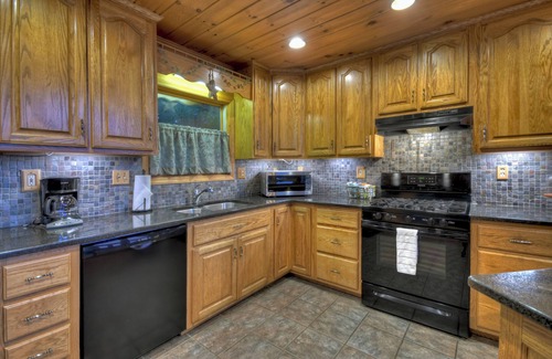 Morganton Cabin | Mountain View, Hot Tub, Large Deck, Fire Pit Area
