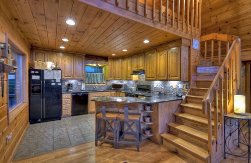 Morganton Cabin | Mountain View, Hot Tub, Large Deck, Fire Pit Area