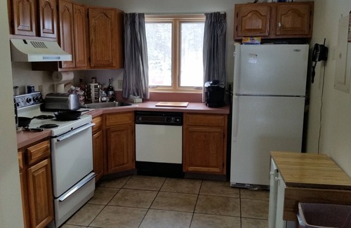 East Burke Condo | Mountain view, trailside condo at Burke Mountain Resort