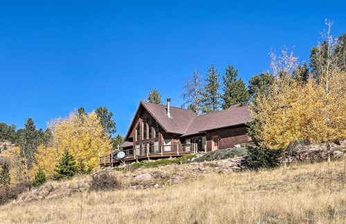 Cripple Creek House | Mtn-View Cabin with Deck, 3 Mi to Cripple Creek!