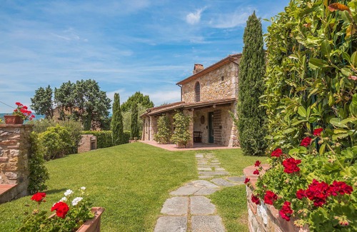 Monsummano Terme Villa | My Rental Homes - Villa del Colle with private swimming pool and covered patios