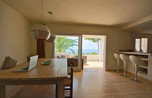 Sant Josep de sa Talaia Villa | My Rental Homes - Villa Zenith with private pool and nice garden with trees.
