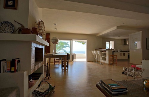 Sant Josep de sa Talaia Villa | My Rental Homes - Villa Zenith with private pool and nice garden with trees.