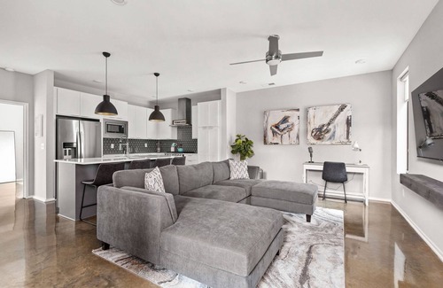 East Nashville Condo | Myrtle One ~ This is a combined listing made of two adjoining 4BR/4BA Condos with adjoining rooftops