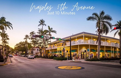 East Naples Apartment | Naples Retreat Heated Pool · Cinema & Game Room