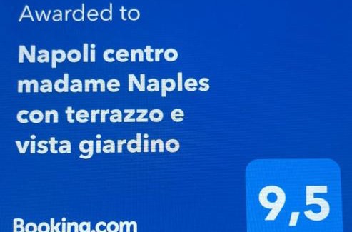 Rione Sanita Apartment | Napoli centro madame Naples con terrazzo e vista giardino