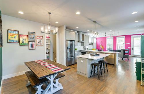 East Nashville House | Nashville Home with Fire Pit, Near Nissan Stadium!