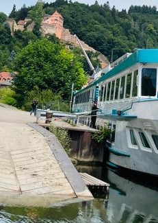 Hirschhorn Apartment | Natur und Neckarblick bei Heidelberg