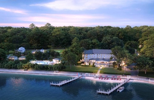 Shelter Island Heights House | Nature-Focused Retreat with Heated Pool, Beach Access & Water Sports