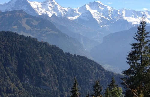 Hünibach Apartment | Nature pure! Hike,Bike,Ski relax.Apartment in Chalet in quiet mountain village.