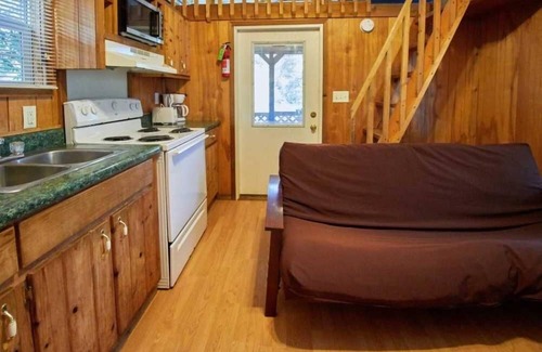 Weatherford Cabin | Nature's Beauty at Your Doorstep! Full Kitchen, Outdoor Pool, Free Parking
