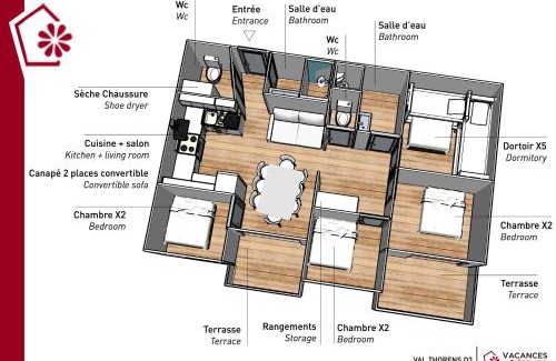 Val-Thorens Apartment | Nazca D2