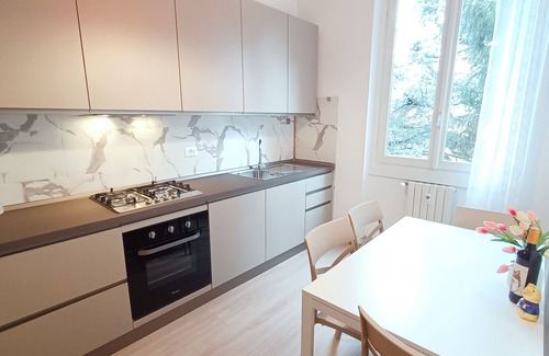 Bergamo Apartment | Near Bergamo, green and quiet residence with swimming pool
