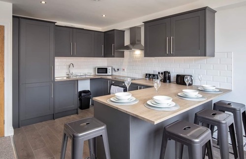 Blackpool Town Center Apartment | New 2 Bedroom Apt, close to Winter Gardens. Apt 3