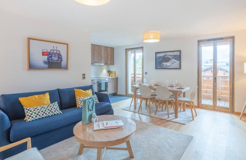 Viel-Alpe Apartment | New 65m² apartment near center - 400m from slopes, Wi-Fi