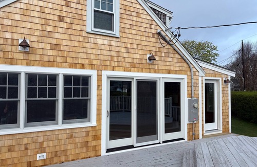 East Falmouth House | New addition/Renovation! EXPANSIVE OCEAN VIEWS. Family friendly, quiet beach.n