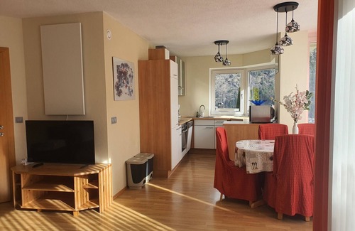 Sautens Apartment | New apartment, 2 bedrooms, big kitchen-cum-living, pets welcome