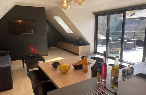 Locronan Apartment | "New" Beautiful apartment in the heart of Locronan