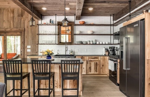 Allegan County Cabin | New Build Luxury Wooded Lodge Steps From Lake MI