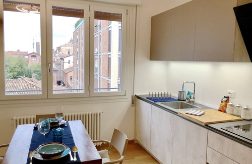 Historic Center Apartment | New Casatori - Romantic Studio for Two in the Heart of Bologna