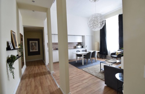 Nepszinhaz negyed Apartment | New central 5 bedroom 5 bathroom